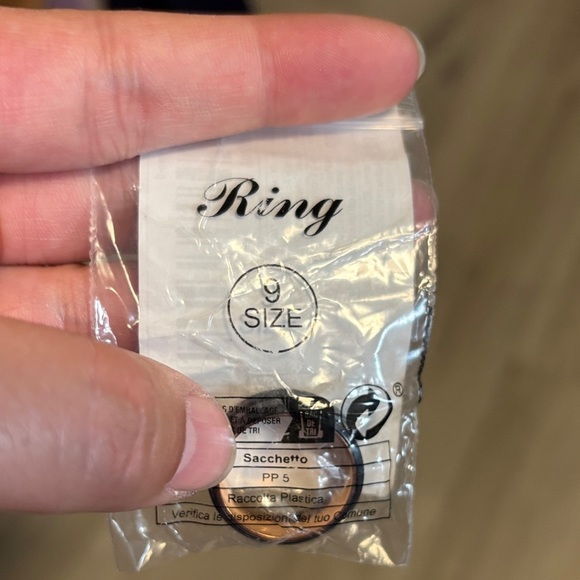 Black and Rose Gold Ring - Picture 2 of 3